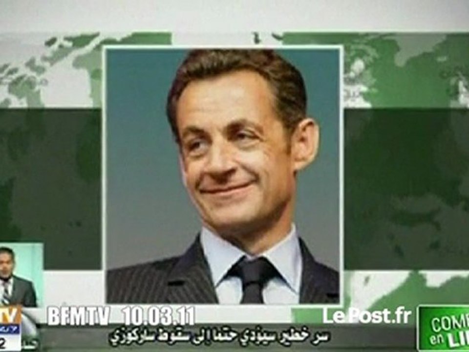 quand Kadhafi menace Sarkozy