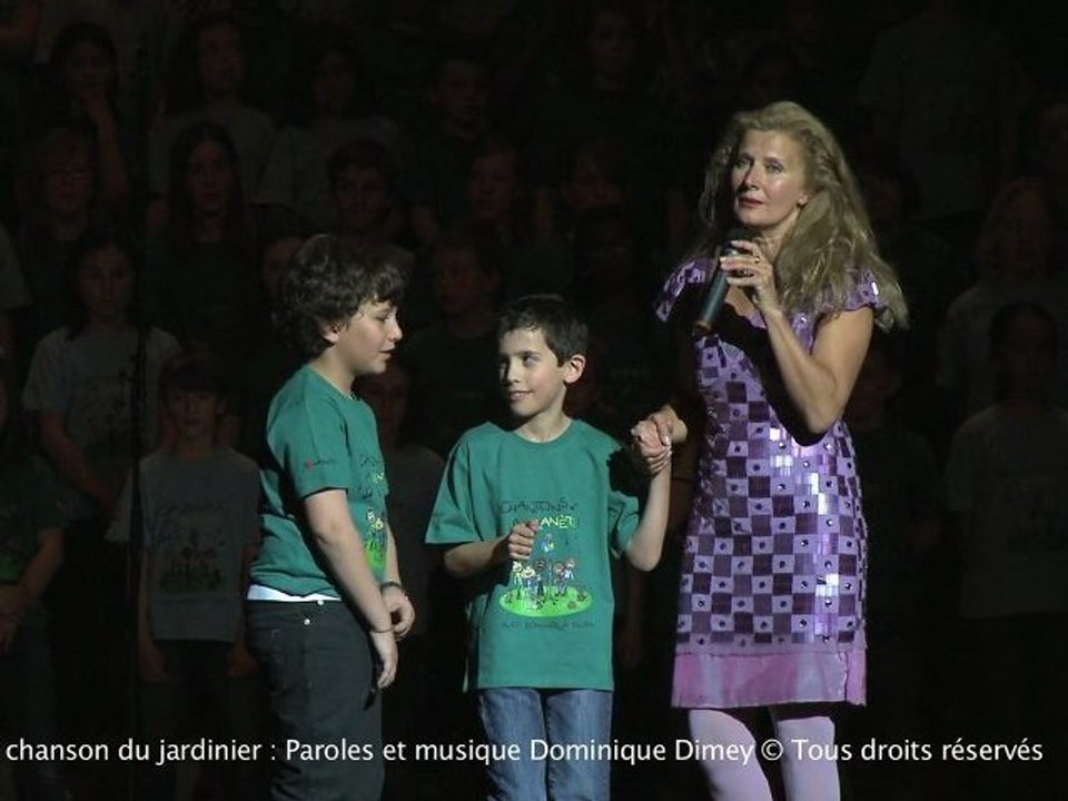 La chanson du jardinier Dominique Dimey