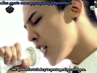 [Rec;KF] G-Dragon - Obession (Live) [Karaoke + Sub Español]