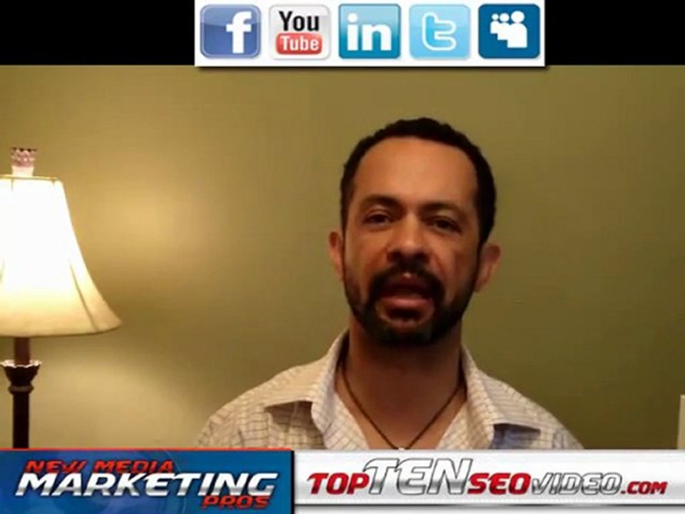 First Page Organic Search Results using Social Media