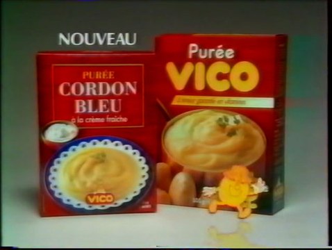 Publicité Purée Vico 1992