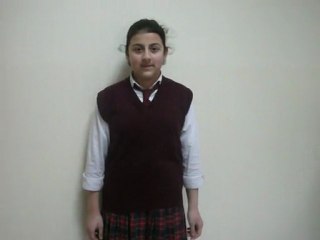 ÖĞRENCİMİZ NUR BANU ERCAN SİZLER İÇİN SÖYLEDİ