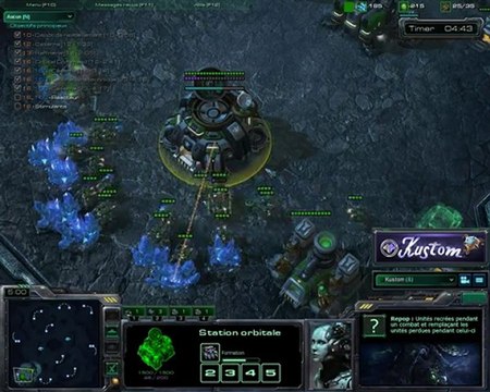 Vidéo SC2 : Tutoriel 3 barraques Marines & Maraudeurs (Terra