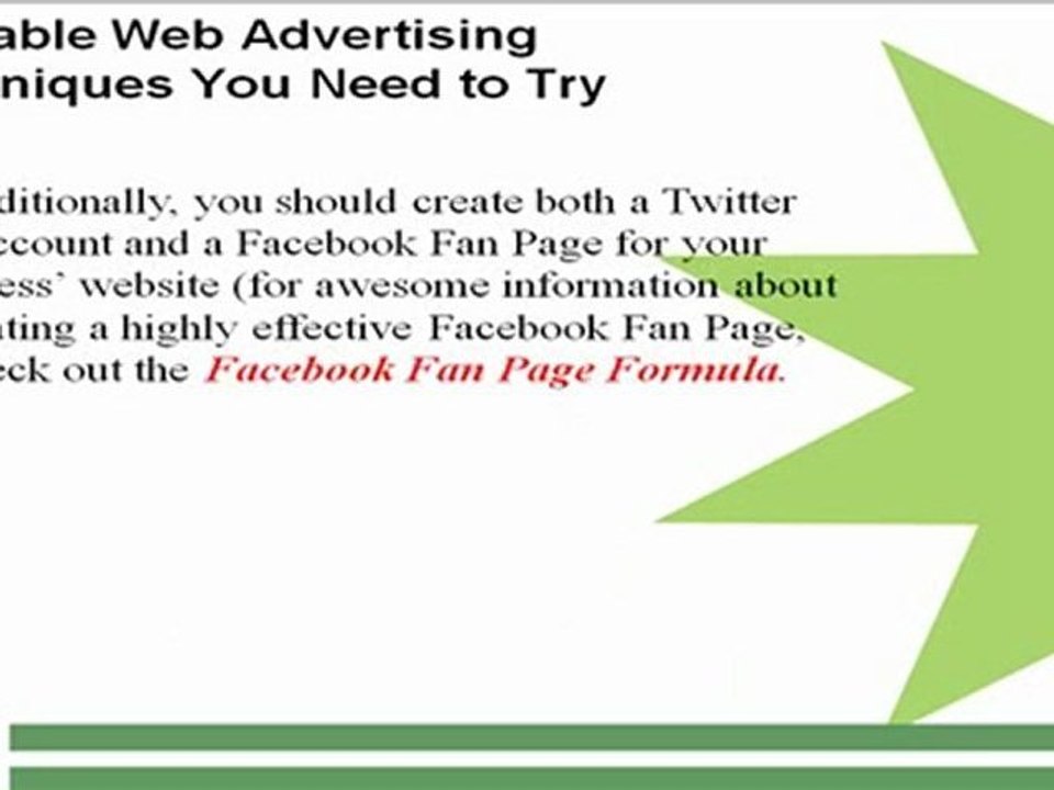 Web Advertising