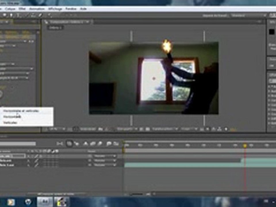 TUTO insertion Effet vidéo sur fond noir
