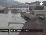 Tsunami hits Japan - no comment