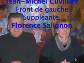 Canton de Noailles, présentation des candidats