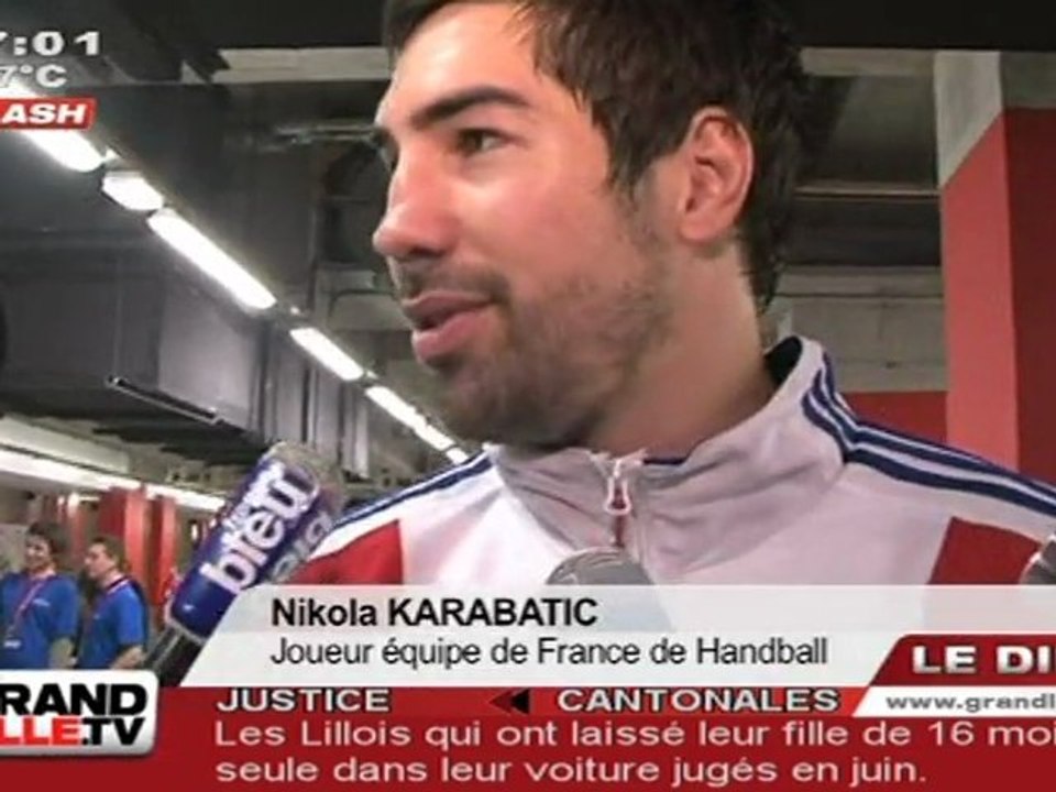 Handball : France - Serbie (29 à 28), Nikola Karabatic