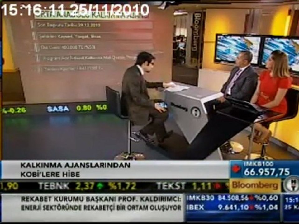 Bloomberg HT KOBİ Destek Rehberi 25 Kasım 2010
