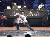 Hip-hop battle : Poppin' 1 girl n' 3 boyz