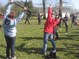 Initiation à la marche nordique du Comité Féminin du Loiret