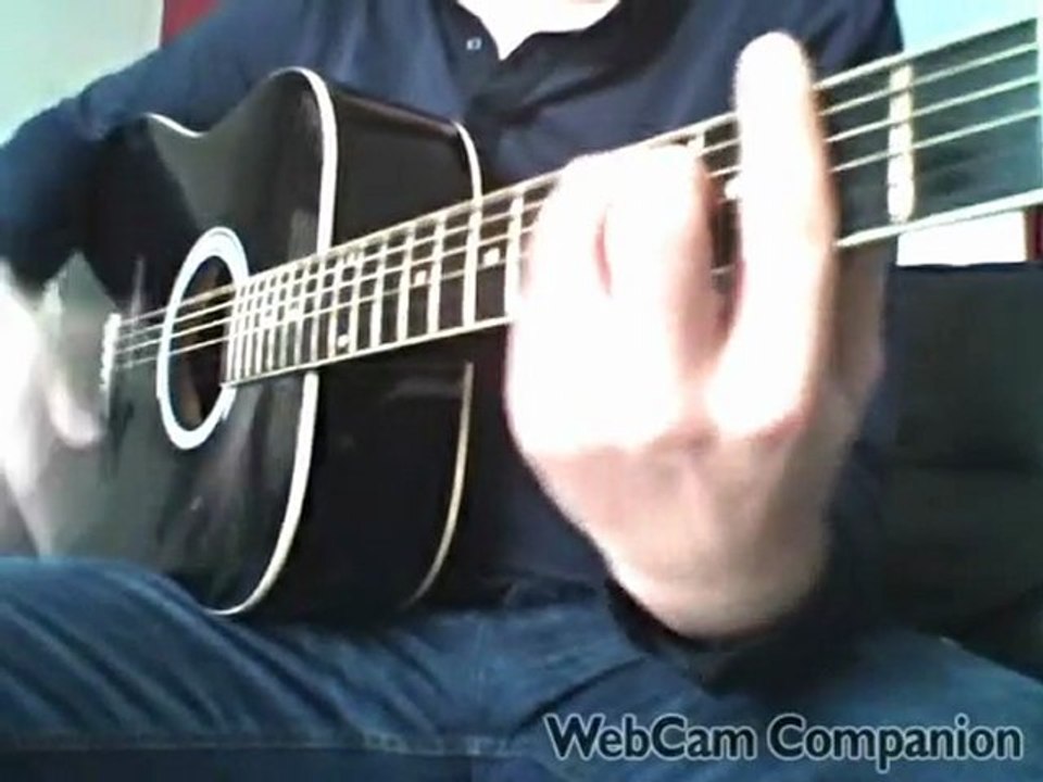 Une façon d'accompagner Hotel California The Eagles guitare