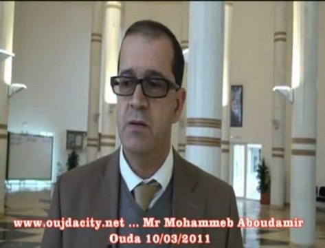 الأستاذ محمد ابو ضمير في تصريح لوجدة سيتي حول الخطاب الملكي