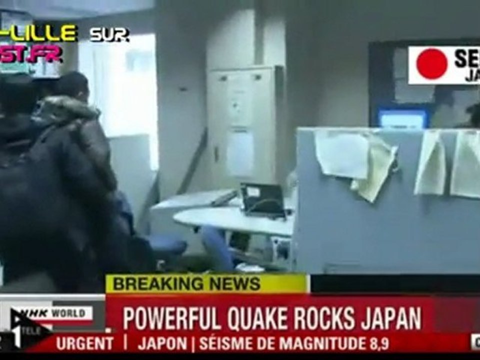 Le terrible séisme au Japon résumé 2011