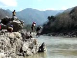 Cliff Diving in Shivpuri near Rishikesh