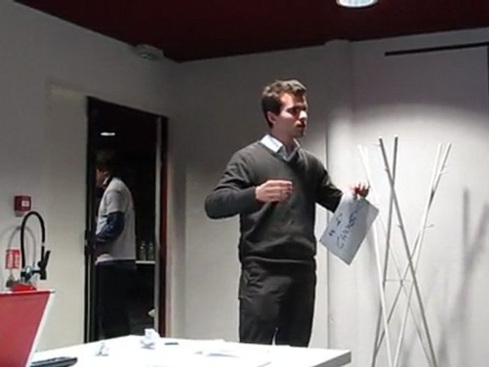 Pitch lors du Startup Weekend Lille @EuraTechnologies