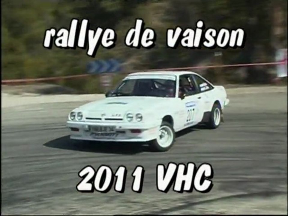 rallye de vaison 2011 vhc