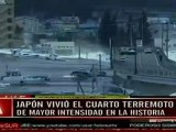 Alerta de tsunami en Chile tras terremoto de Japón