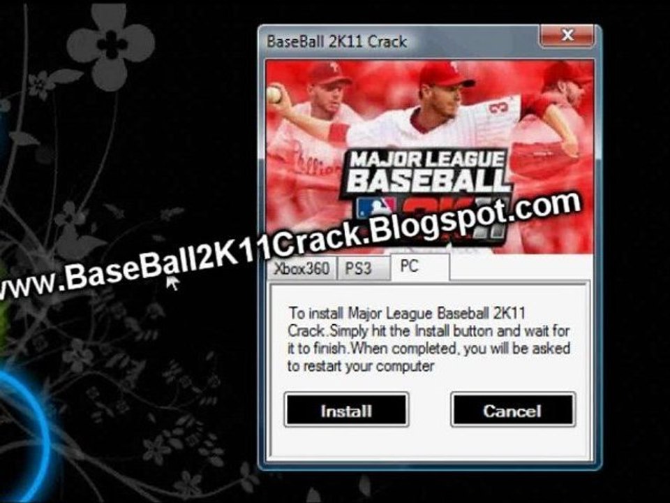Baseball 2K11 - How to get Free Crack it Xbox 360 PS3 PC