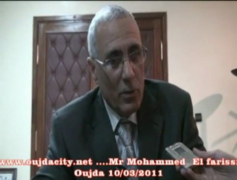 ذ,محمد الفارسي في تصريح لوجدة سيتي حول الخطاب الخطاب الملكي