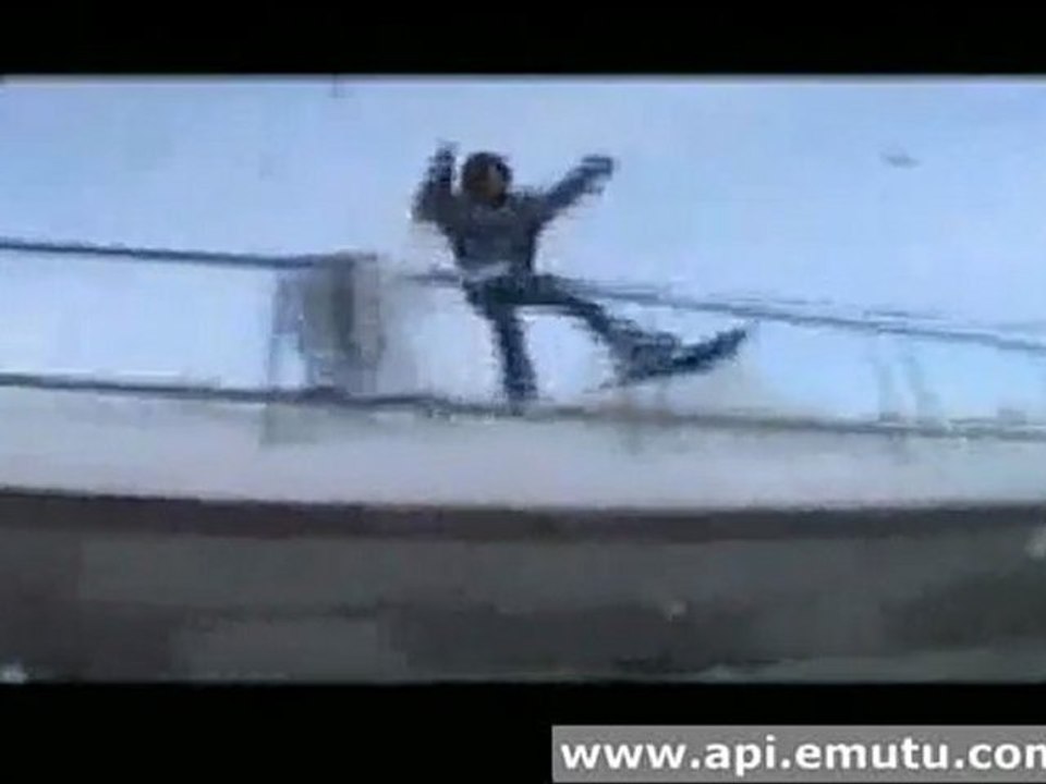snow rail flip