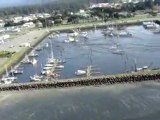Crescent City overflight video after tsunami