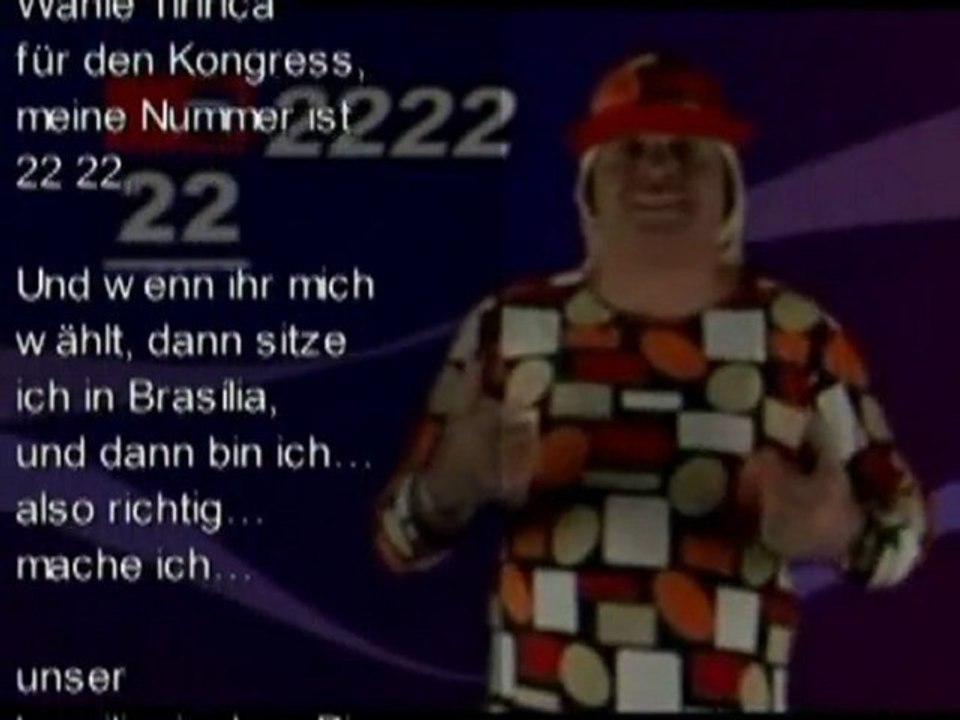 Clown Tiririca gewinnt Wahl