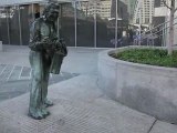 Bizarre Sightings - Shaking Man Sculpture