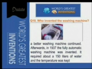World's Greatest Inventions  - Washing Machine