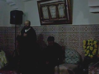 كلمة ترحيبية للأستاذ مرجاني لضيوفه من جيران و عائلة وأصدقاء