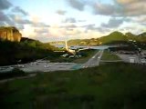 Twin Otter Landing at St. Barth  Airport