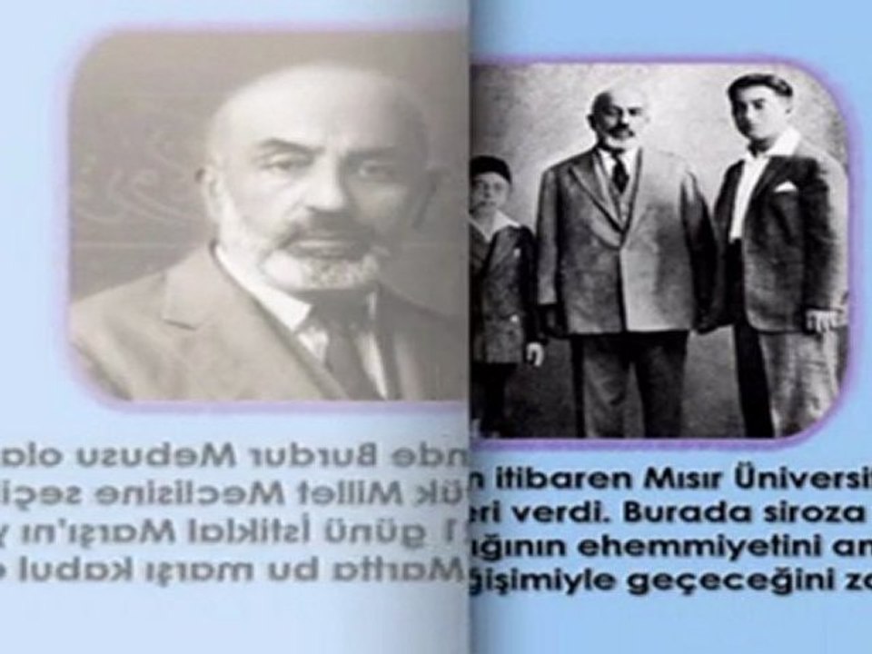 Mehmet Akif Ersoyun Hayatı - Sadık Kurnaz