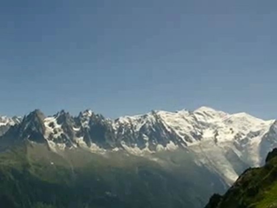chaîne du mont-blanc