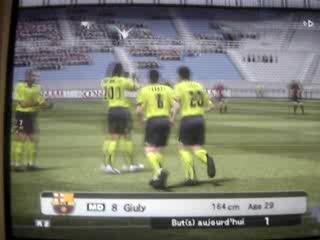 Giuly Vs Milan AC ( Penalty)