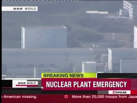 Japon: explosion à la centrale nucléaire de Fukushima N°1