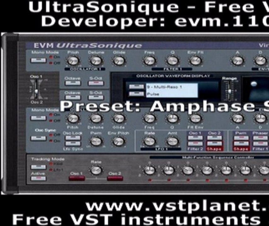 UltraSonique - Free VST synth