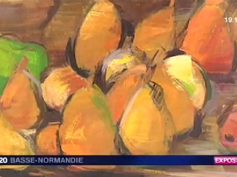 exposition du peintre Jacques Deshaies au Carre...