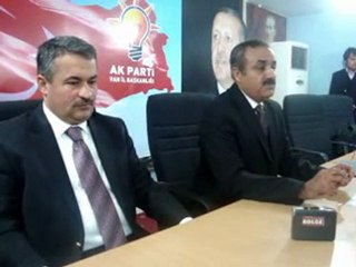 Ebubekir kaçmaz AK PARTİDEN milletvekili olmak için başvurdu