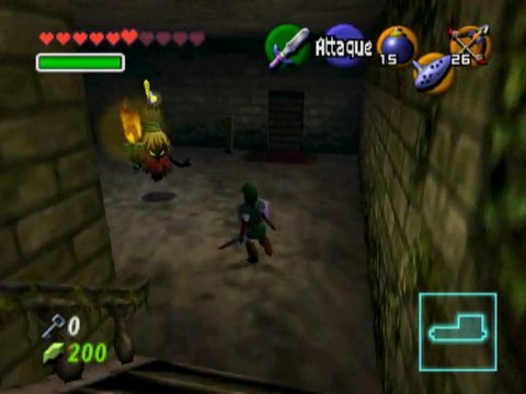 The legend of Zelda OOT 8x2 (le temple de la forêt part 2)