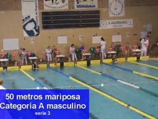 50 mariposa masculino y femenino categoria A