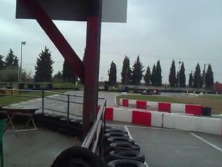 max et david au karting