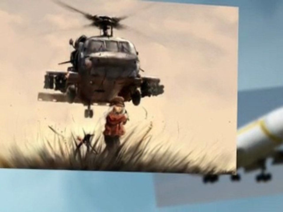 Used eurocopter in action