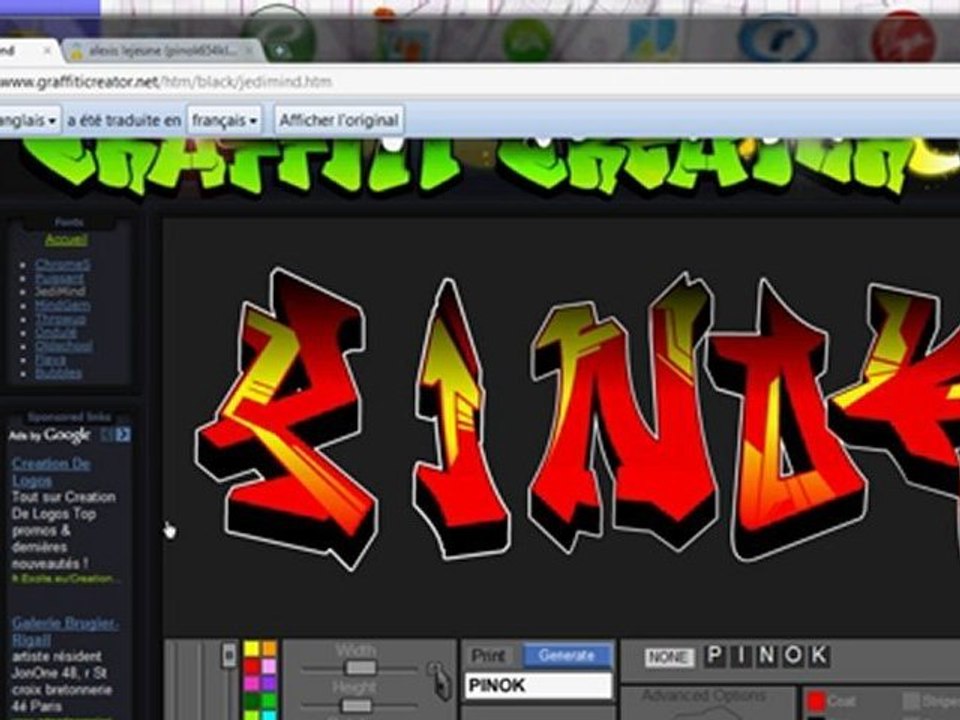 video tuto pour grafiti