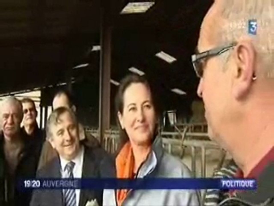 Ségolène Royal en viste dans l'Allier