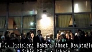 Ahmet Davutoğlu'nun Sahin koyu ziyaretindeki tum konusmasi