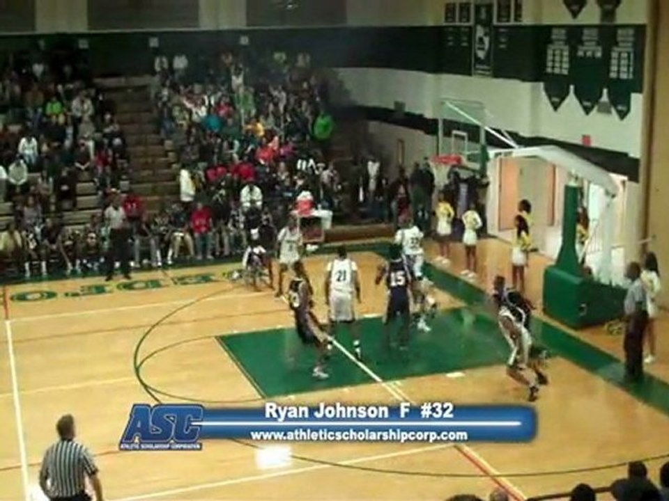 Ryan Johnson #32 Bedford High School Basketball
