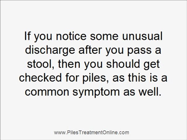 Piles Symptoms – The Most Common Piles Symptoms & Cure