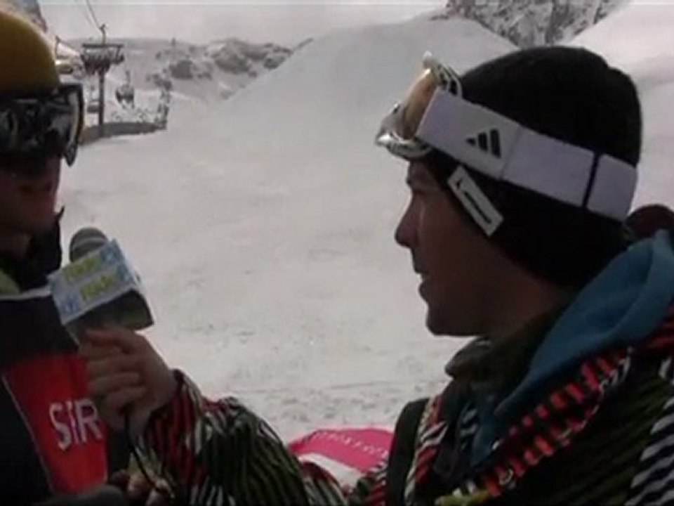 Europe X Games 2011 - Qualifs Slopestyle Itw Russ Henshaw