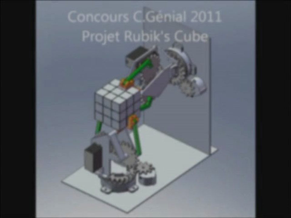 Concours C.Génial 2011 - Projet "Le Rubik's Cube"