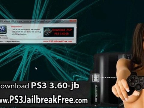 SONY PS3 Jailbreak 3.60 - PS3 Custom firmware 3.60-JB USB
